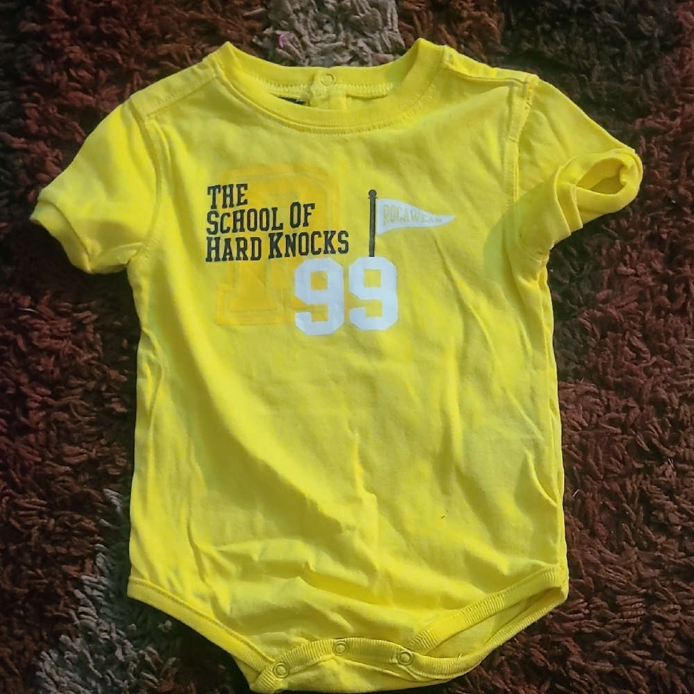 Rocawear Yellow Kids Bodysuit